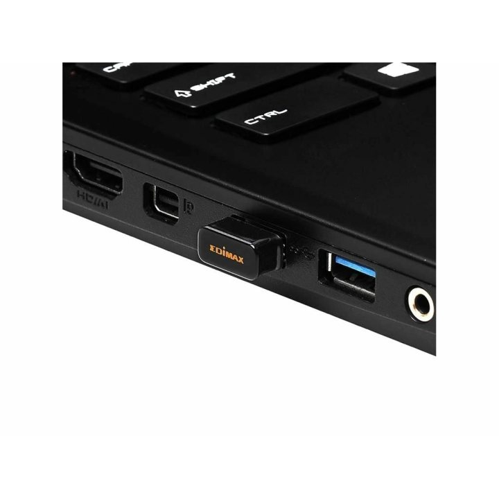 adaptor wireless n150, bluetooth 4.0, negru, ew-7611ulb edimax