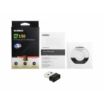 adaptor wireless n150, bluetooth 4.0, negru, ew-7611ulb edimax
