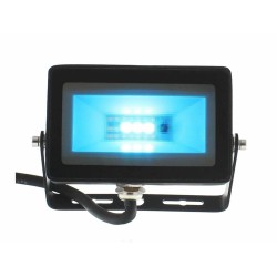 proiector cu led 7w 470lm ip65 multicolor, cu telecomanda well