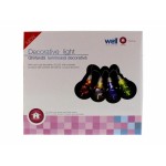 ghirlanda luminoasa decorativa 20 led-uri multicolore cu jocuri de lumini cablu transparent, well