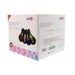 ghirlanda luminoasa decorativa 20 led-uri multicolore cu jocuri de lumini cablu transparent, well