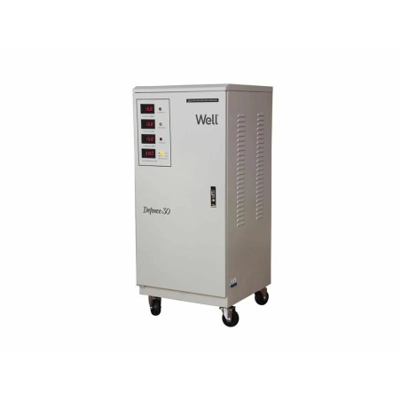 stabilizator automat de tensiune trifazat 30kva/ 24kw, well