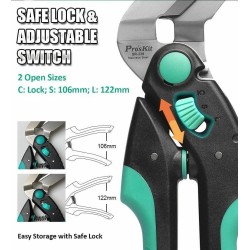 foarfeca cu unghi multifunctional proskit