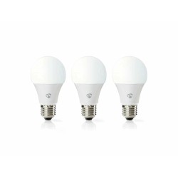 bec led smart wifi nedis, e27, 9w, 806lm, 2700k-6500k, set 3 bucati