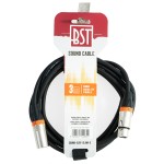 cablu profesional xlr tata - xlr mama 3m