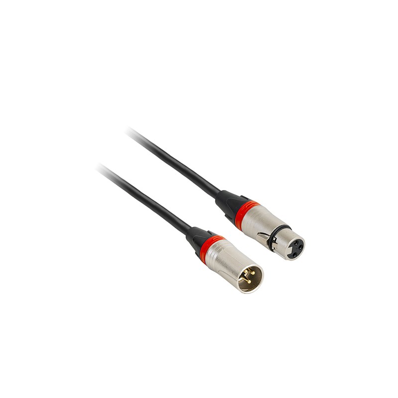 cablu profesional xlr tata - xlr mama 10m