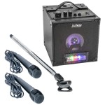 set karaoke boxa cu stativ si microfon