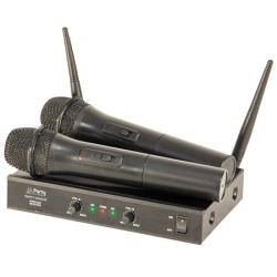 set 2 microfoane wireless uhf 863.2 & 864.2 mhz