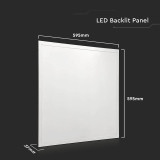 panou led 36w 120lm/w incorporabil 6400k alb rece