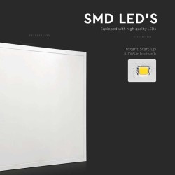 panou led 36w 120lm/w incorporabil 6400k alb rece