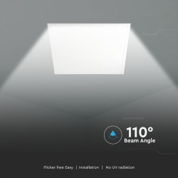 panou led 36w 120lm/w incorporabil 6400k alb rece