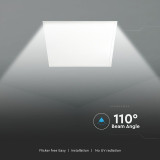 panou led 36w 120lm/w incorporabil 6400k alb rece