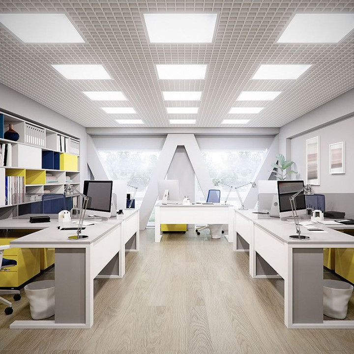 panou led 36w 120lm/w incorporabil 6400k alb rece