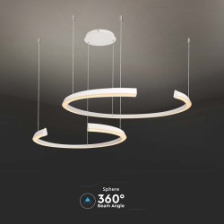 candelabru led dimabil 50w 4000k 110x80x120cm - alb