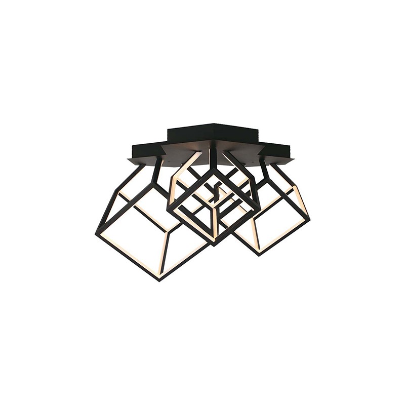 candelabru led 46w 3000k 64.5x55x42cm - negru candelabru led 46w 3000k 64.5x55x42cm - negru