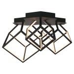candelabru led 46w 3000k 64.5x55x42cm - negru candelabru led 46w 3000k 64.5x55x42cm - negru