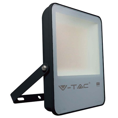 reflector led smd 30w 137lm/w 4000k ip65  cip samsung - negru/gri