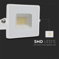 reflector led smd 20w 6500k ip65 - alb