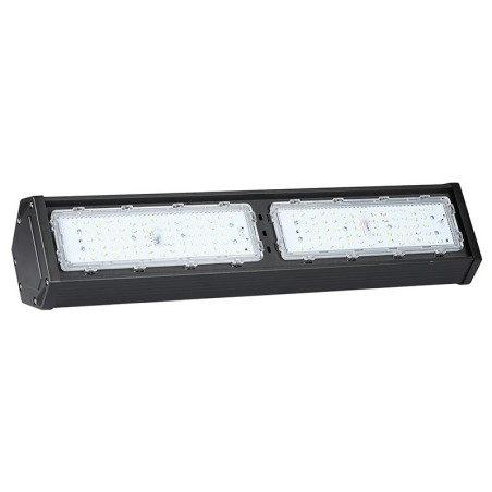 corp iluminat led iluminat industrial 100w 120lm/w 6500k - negru