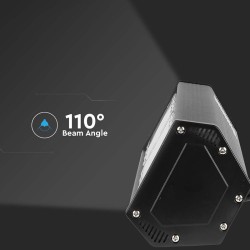 corp iluminat led iluminat industrial 100w 120lm/w 6500k - negru