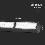 corp iluminat led iluminat industrial 100w 120lm/w 6500k - negru