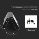 corp iluminat led iluminat industrial 100w 120lm/w 6500k - negru