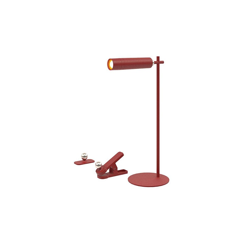 lampa birou magnetic 3w 4000k - rosu