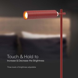 lampa birou magnetic 3w 4000k - rosu
