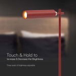 lampa birou magnetic 3w 4000k - rosu