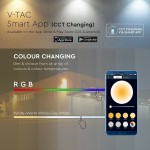 reflector led smart rgb + alb 20w ip65 - alb reflector led smart rgb + alb 20w ip65 - alb