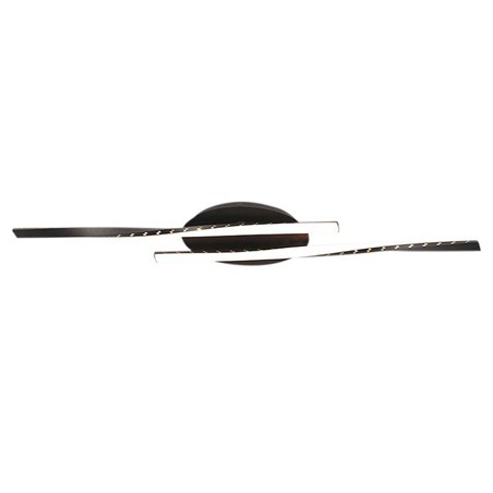 candelabru led 12w 3000k 94.5x6cm - negru