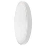 plafoniera led 30w ip44 6500k alb rece - alb