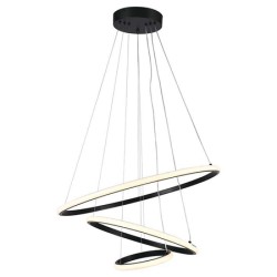 candelabru led 32w 3000k 60x40x100cm - negru