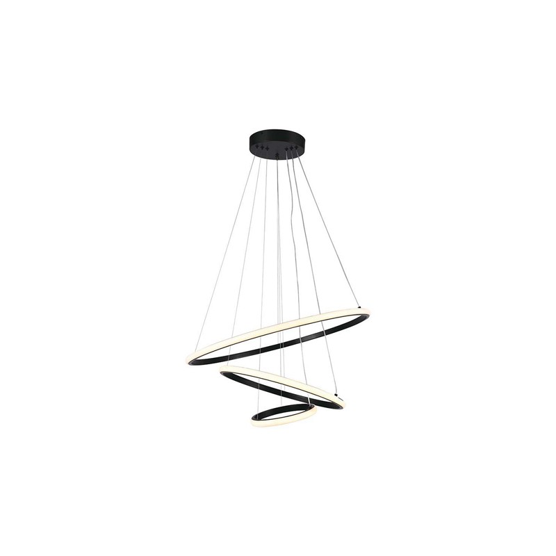 candelabru led 32w 3000k 60x40x100cm - negru