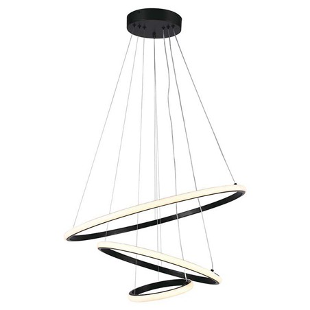 candelabru led 32w 3000k 60x40x100cm - negru