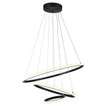 candelabru led 32w 3000k 60x40x100cm - negru