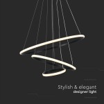 candelabru led 32w 3000k 60x40x100cm - negru