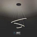 candelabru led 32w 3000k 60x40x100cm - negru