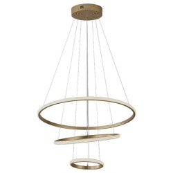 candelabru led 32w 3000k 60x40x100cm - auriu