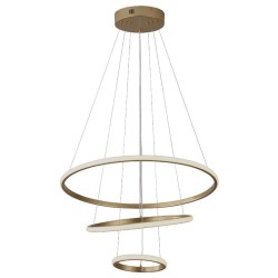 candelabru led 32w 3000k 60x40x100cm - auriu