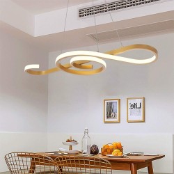 candelabru led 18w 3000k 70x100cm - auriu