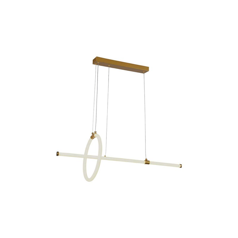 candelabru led 16w 3000k 86x100cm - auriu candelabru led 16w 3000k 86x100cm - auriu