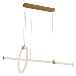 candelabru led 16w 3000k 86x100cm - auriu candelabru led 16w 3000k 86x100cm - auriu