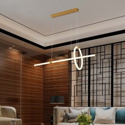 candelabru led 16w 3000k 86x100cm - auriu