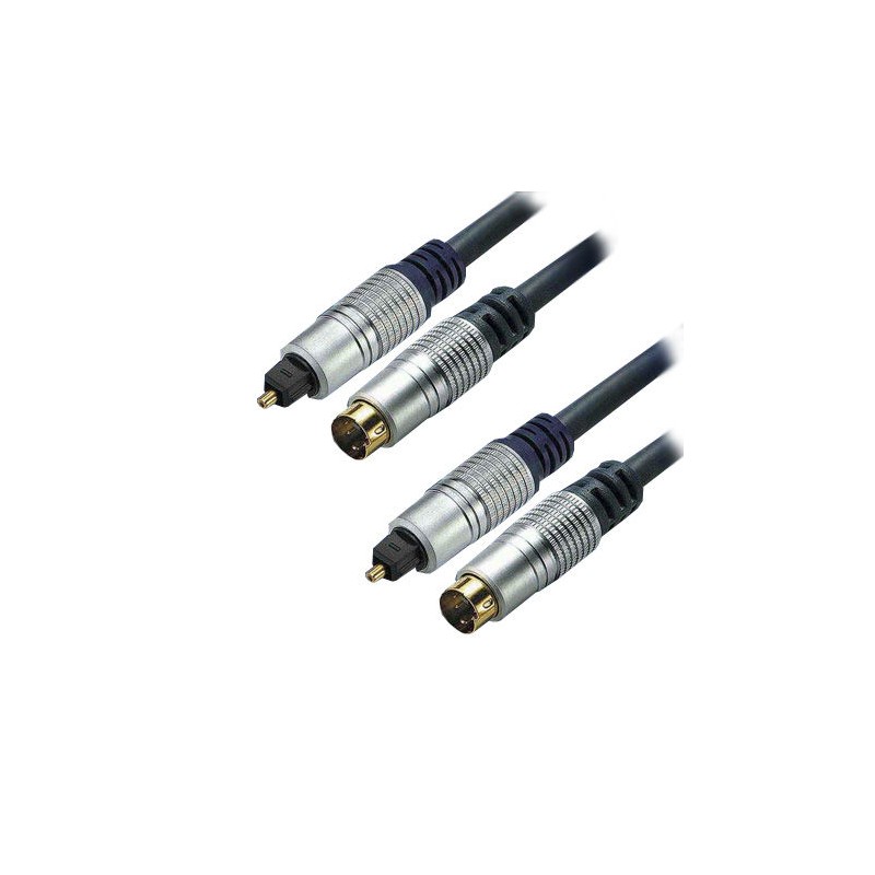 ht cablu optic toslink&svhs - toslink&svhs 1.