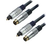 ht cablu optic toslink&svhs - toslink&svhs 1.