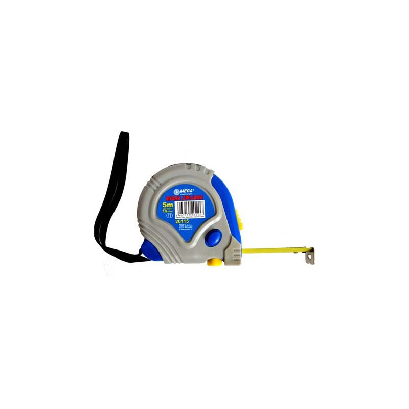 ruleta cauciucata cu 3 blocaje 5mx19mm