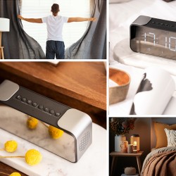 radio cu ceas,  bt, sd, aux, usb, ad 1190 adler