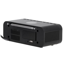 radio cu ceas incarcare wireless ad 1192 negru adler