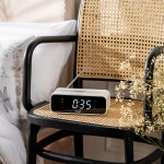 radio cu ceas incarcare wireless ad 1192 alb adler